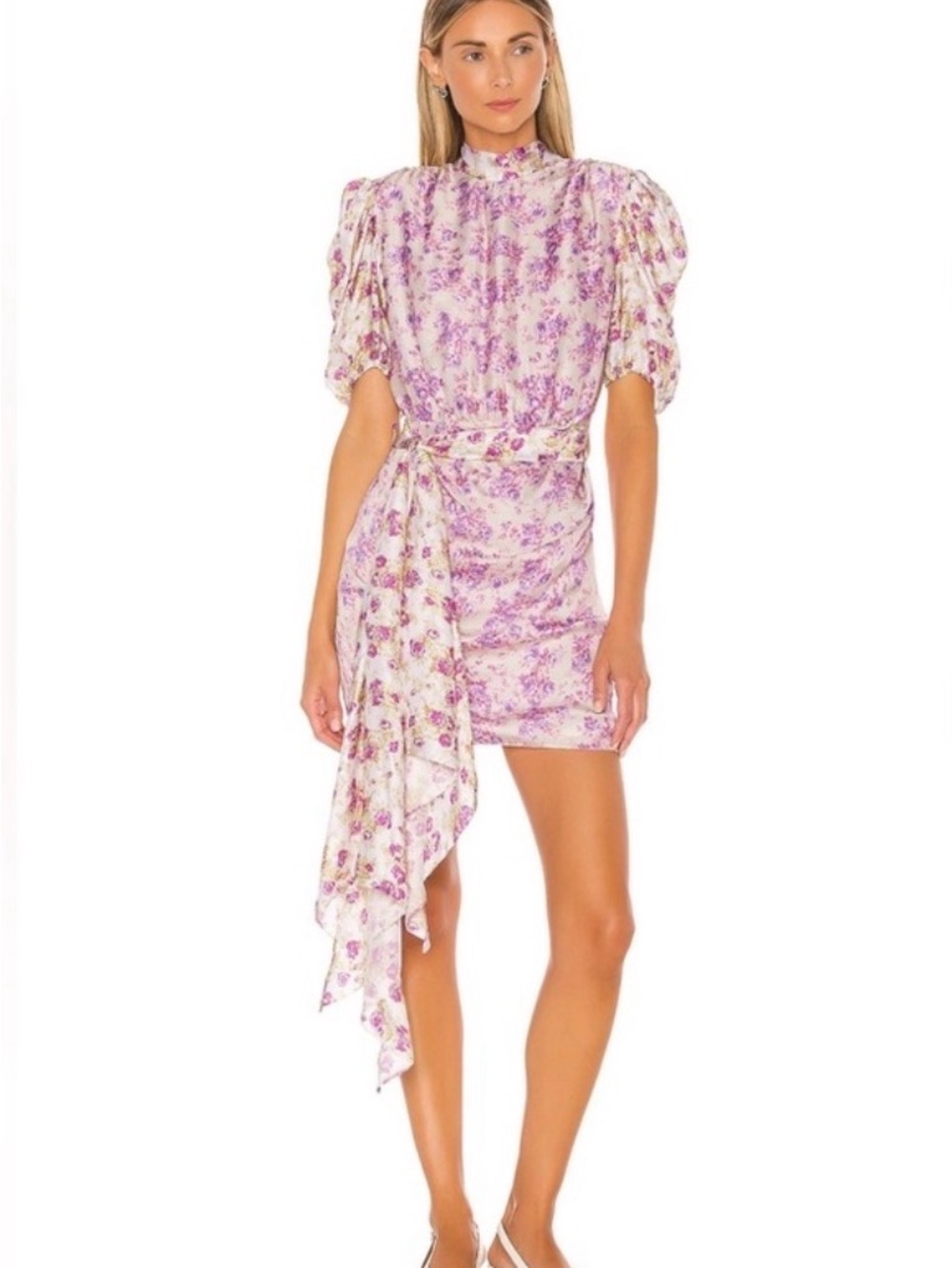 HEMANT & NAMDITA X REVOLVE Floral Mini Dress in Pink